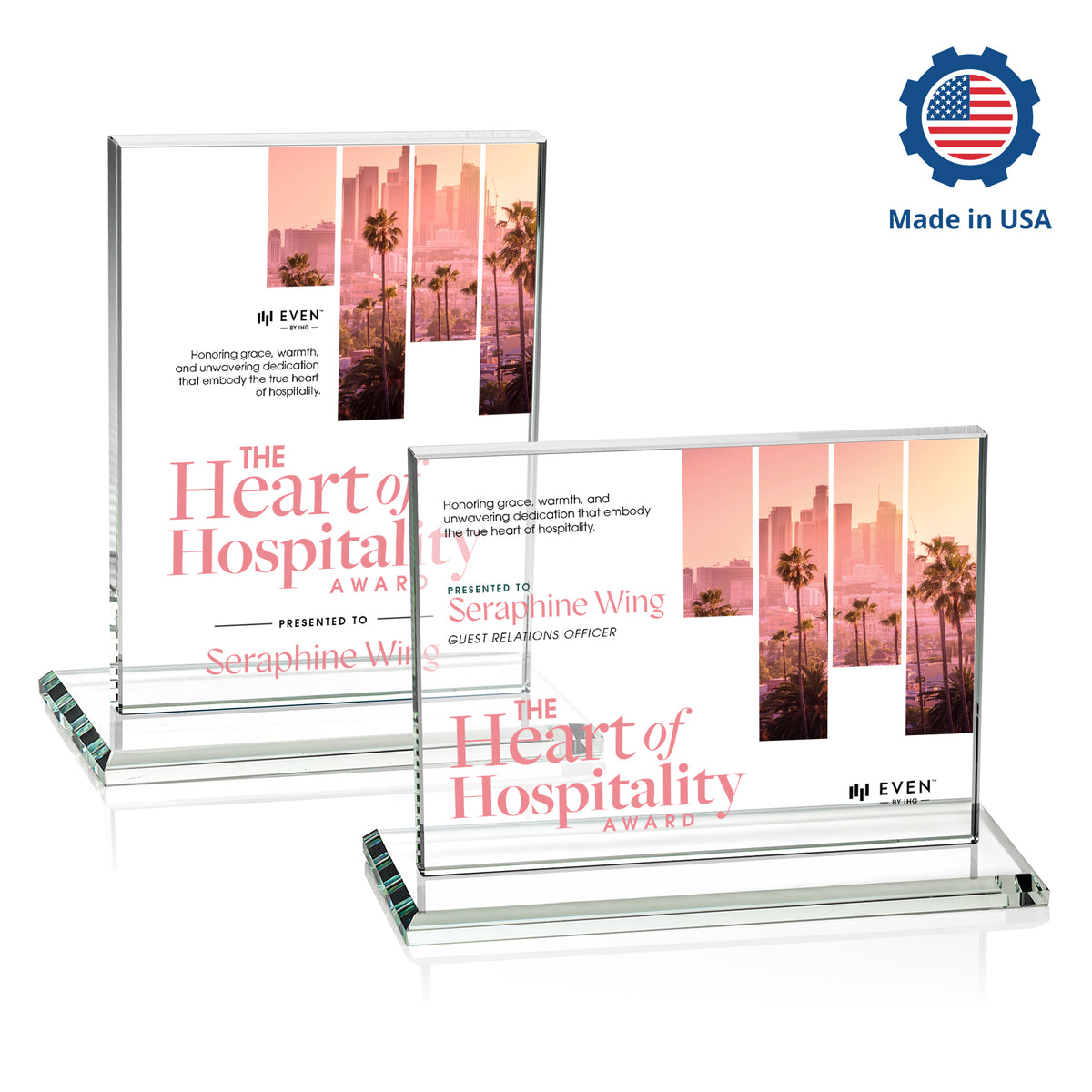  Emperor VividPrint™ Award - Made in USA (Horiz)