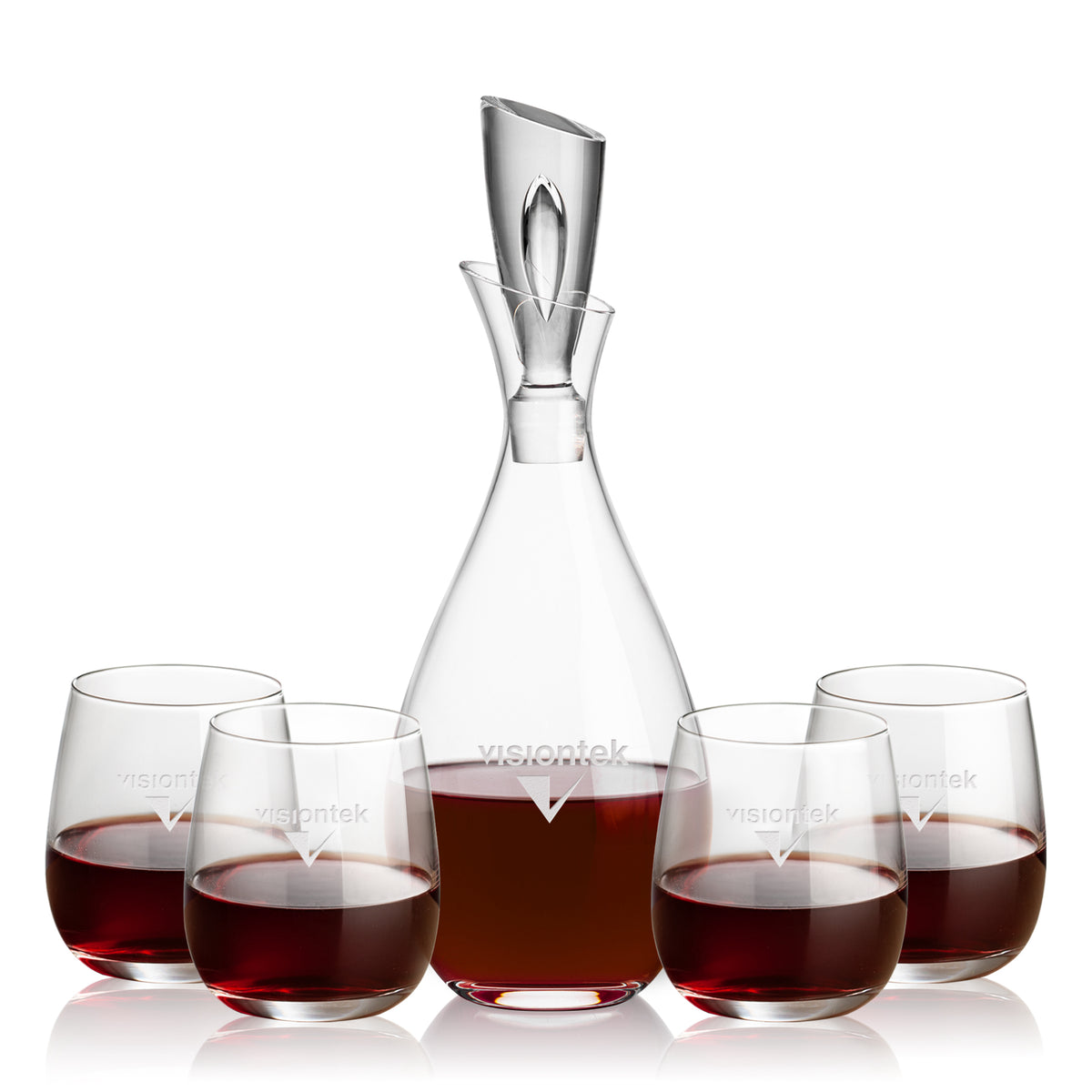 Juliette Decanter & Crestview Stemless Wine