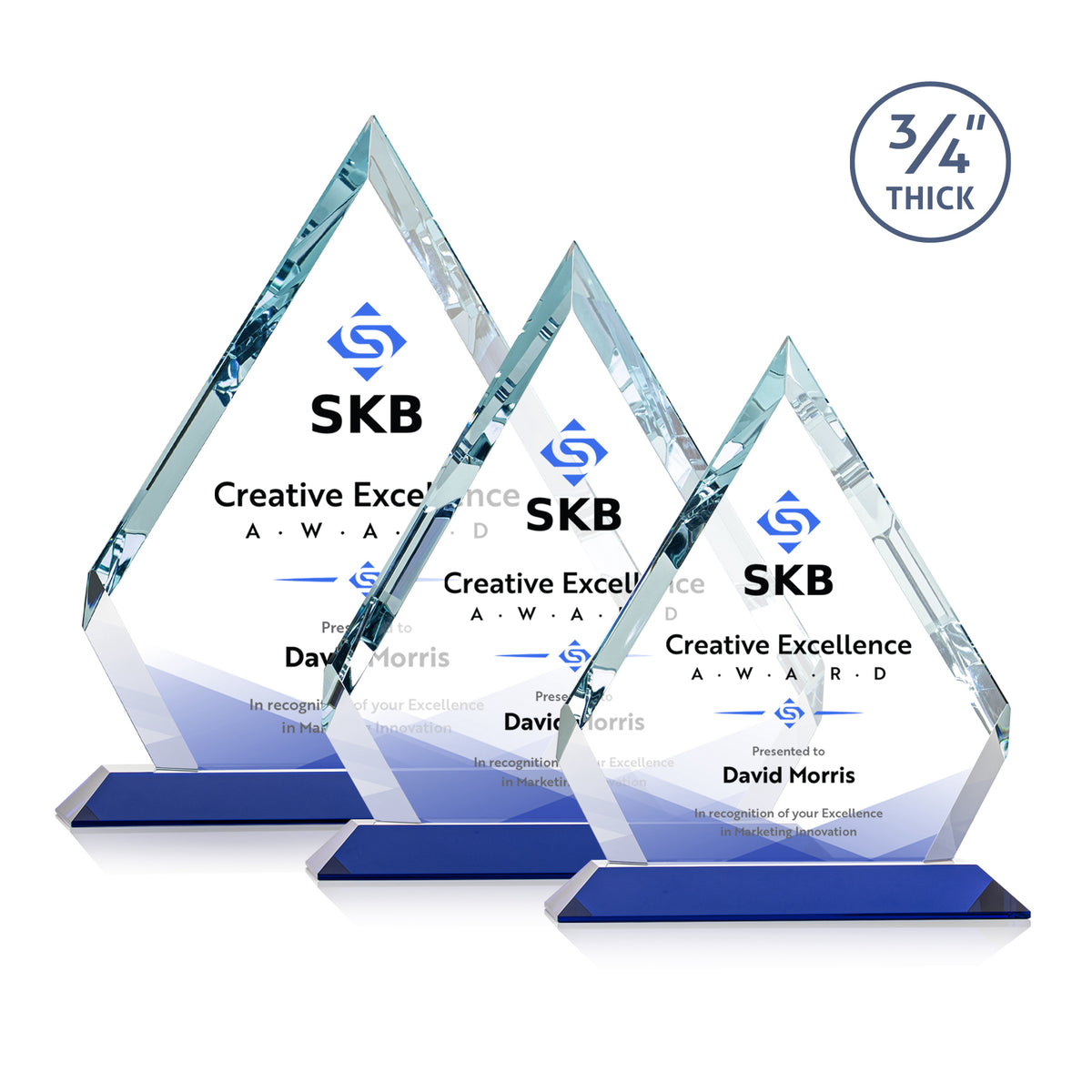 Apex VividPrint™ Award - Blue 