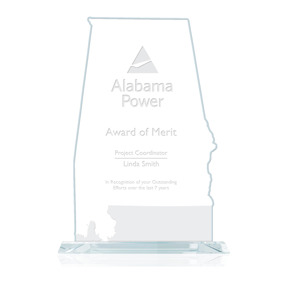 State Map Award - Alabama