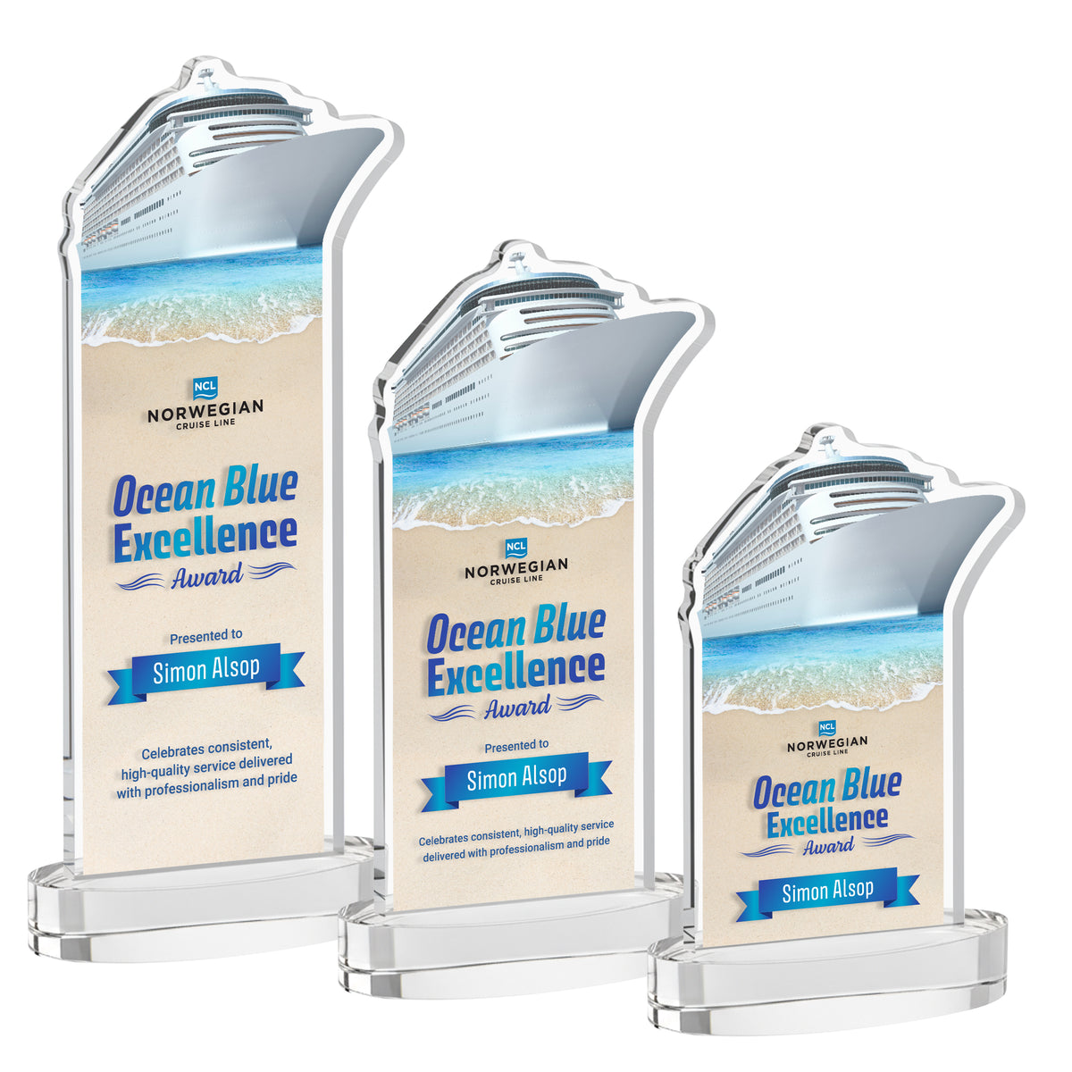 Voyager VividPrint™ Award on Alberton Base