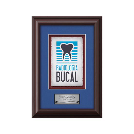 Monarch VividPrint Artisan Paper Framed Award