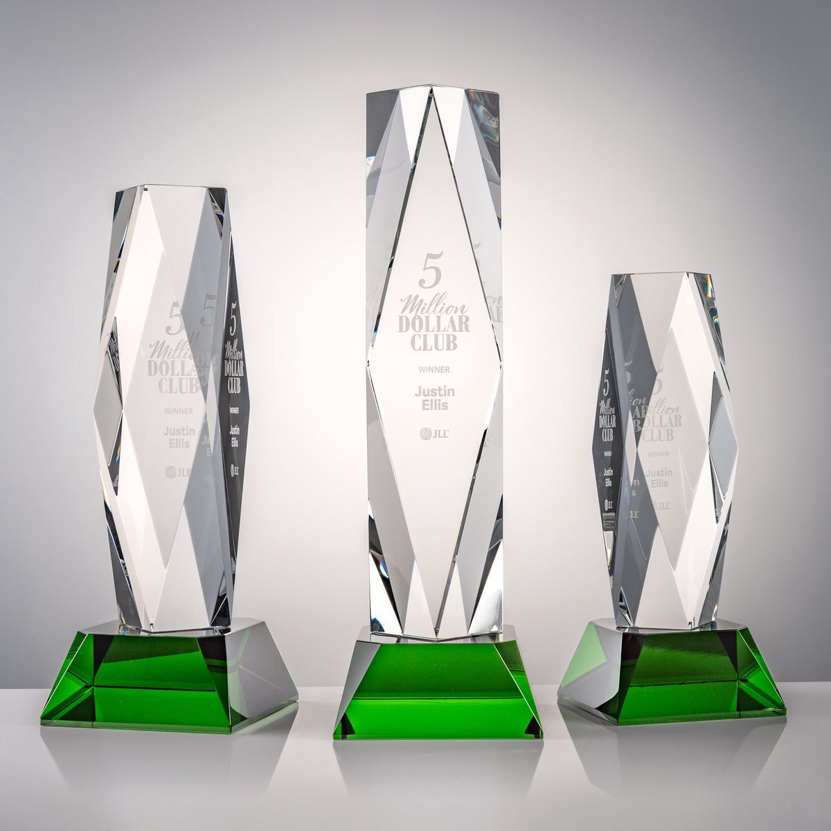 President Award on Base - Green 