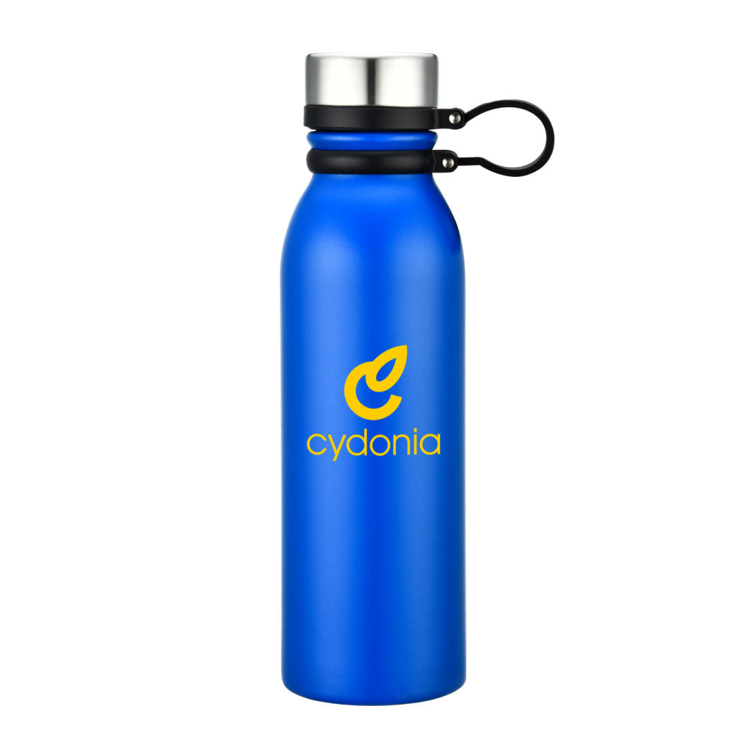 Blumen Vacuum Bottle - 20oz - Minimum 48 — Blue — D128-BL