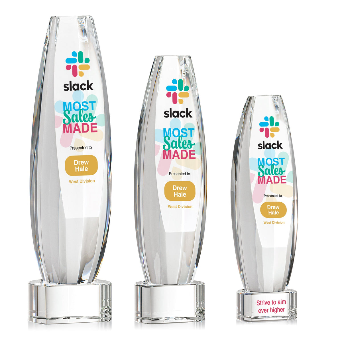 Hoover VividPrint™ Award on Paragon Base