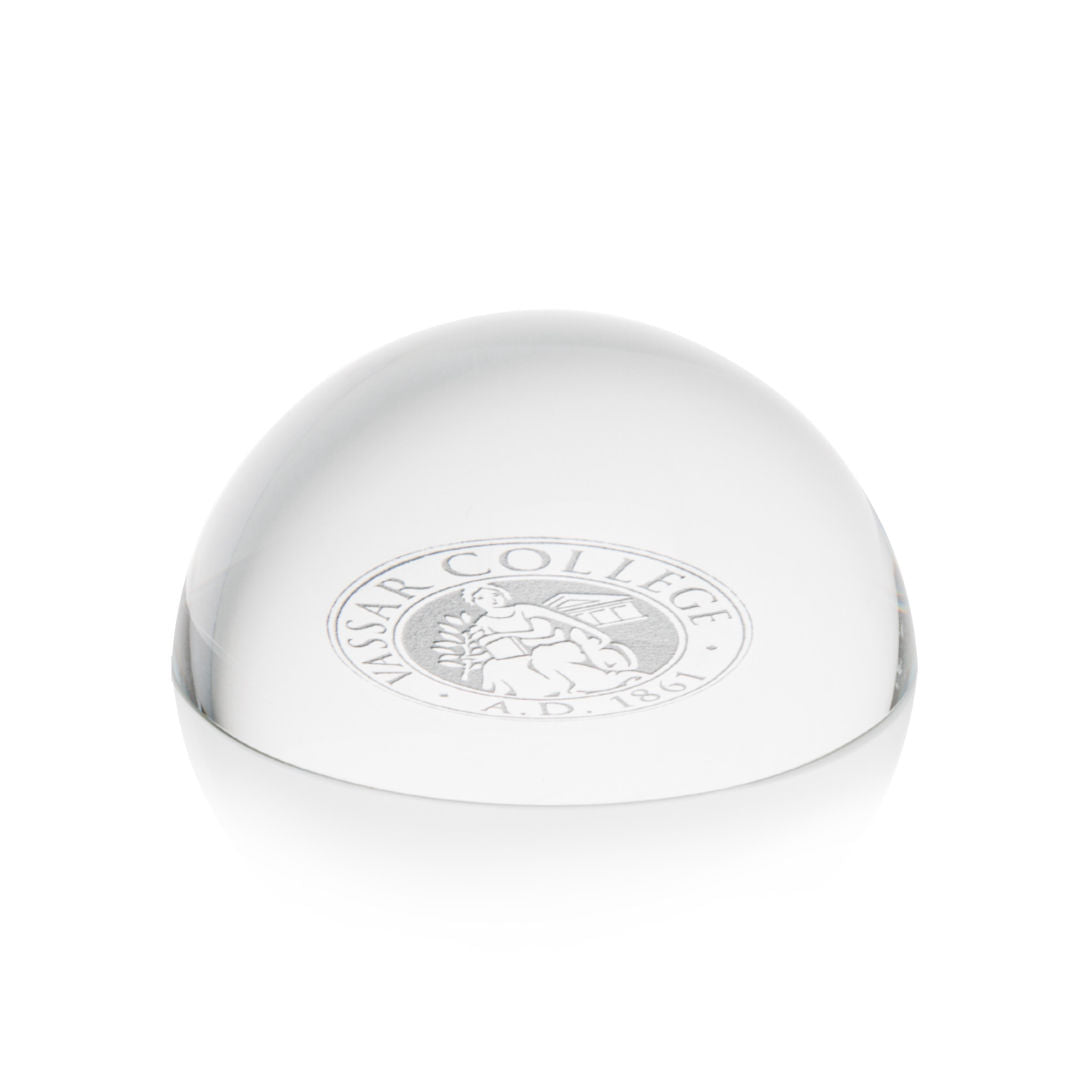 Dome Optical Crystal Paperweight — PWT330 Series – PWT331