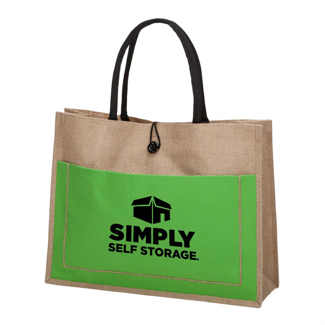 Vivendi Tote Bag – Lime Green