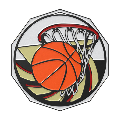 Basketball Decagon Colored