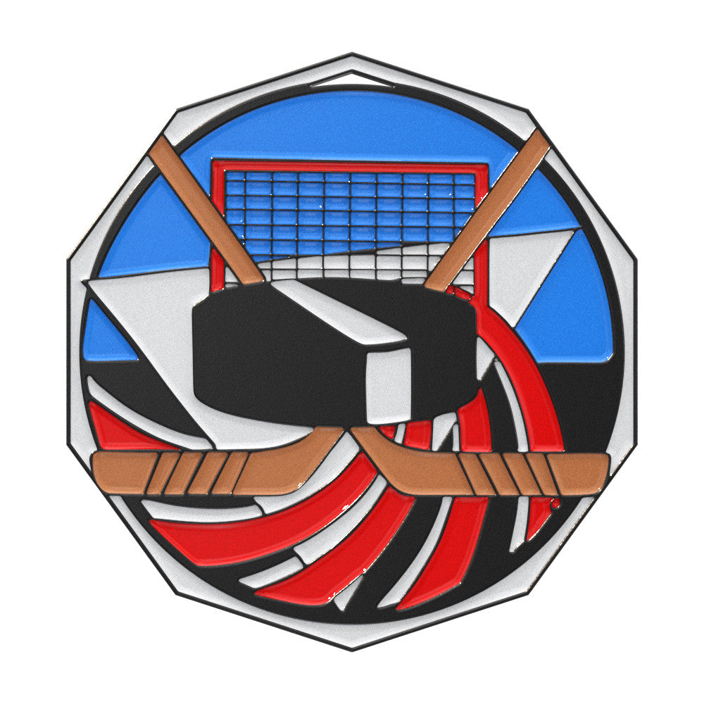 Hockey Decagon Colored