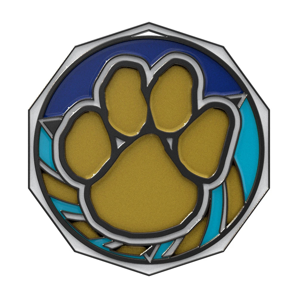 Paw Decagon Colored