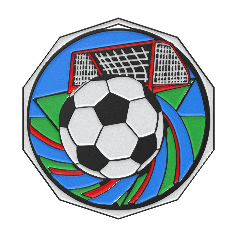 Soccer Decagon Colored
