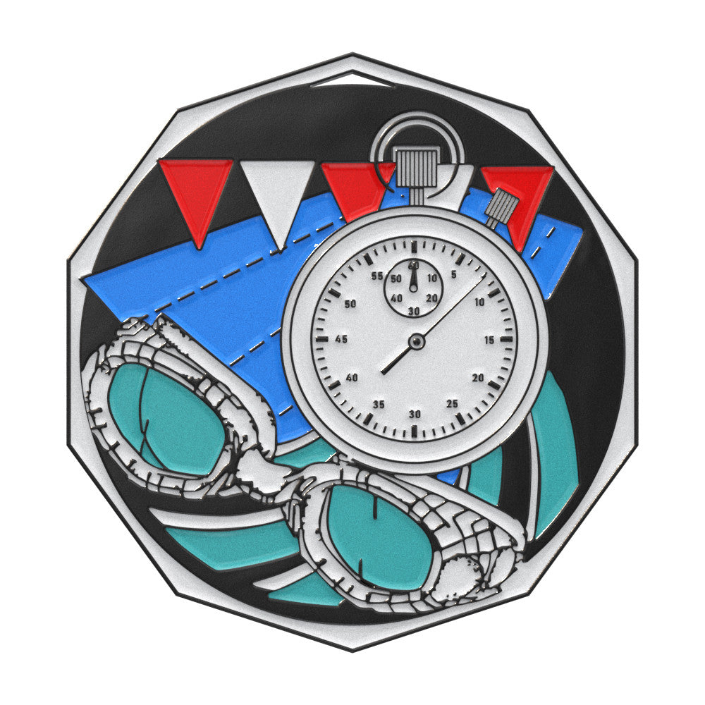 Swimming Decagon Colored