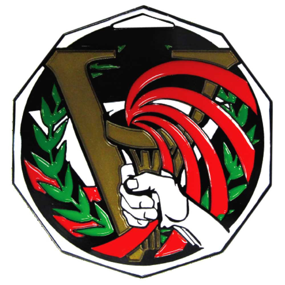Victory Decagon Colored