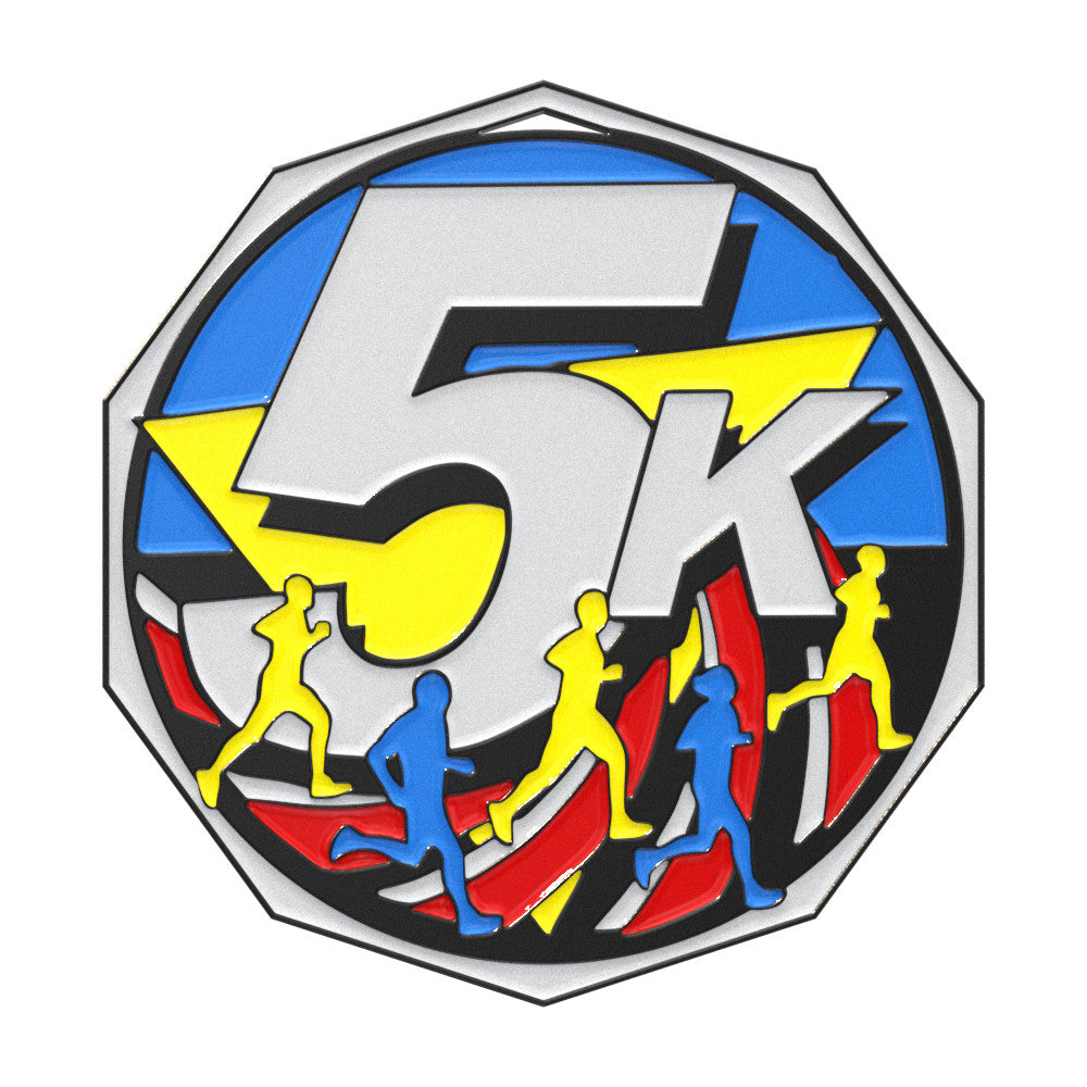 5K Decagon Colored