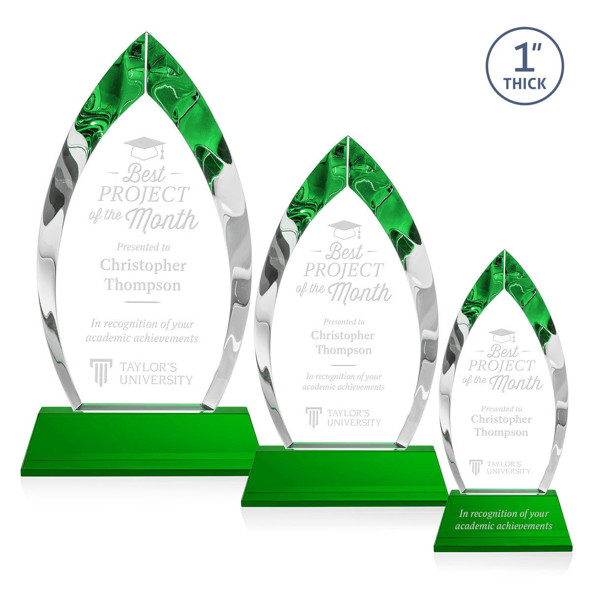 Marinello Award on Base - Green