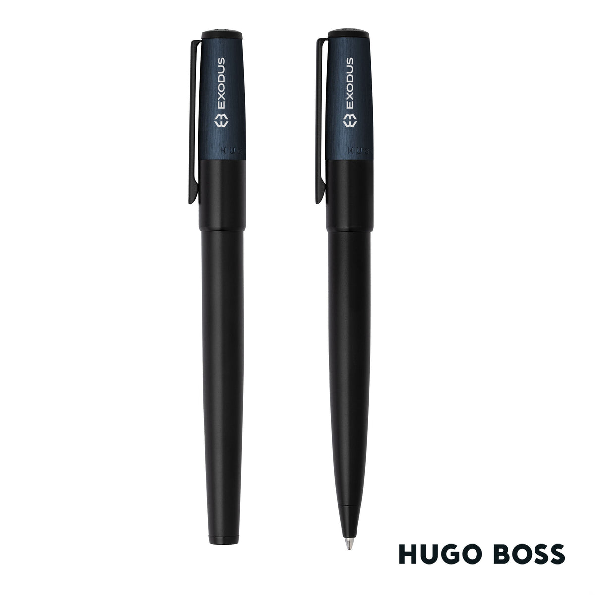 Hugo Boss® Gear Minimal Ballpoint Pen & Fountain Pen Set