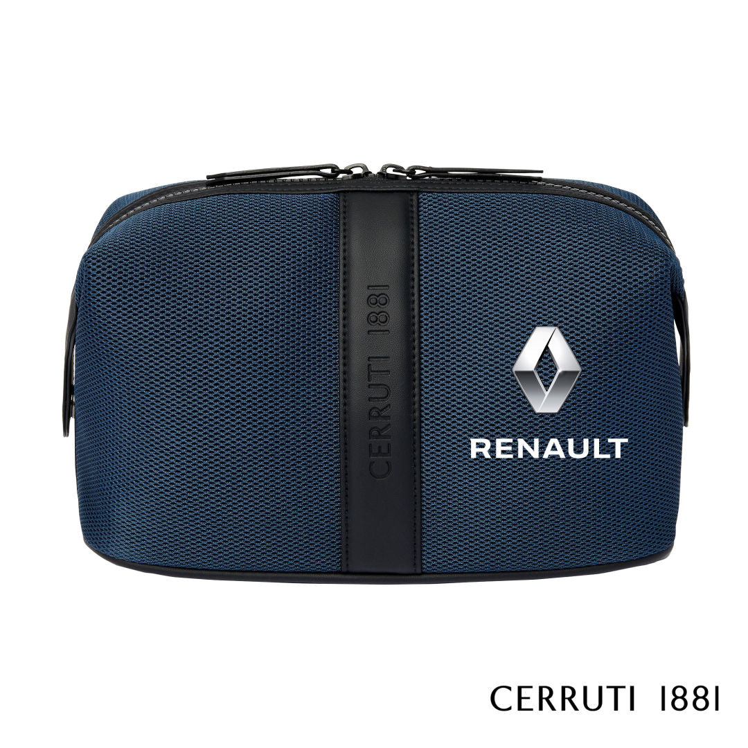 Cerruti 1881® Mesh Cosmetic Case – Navy