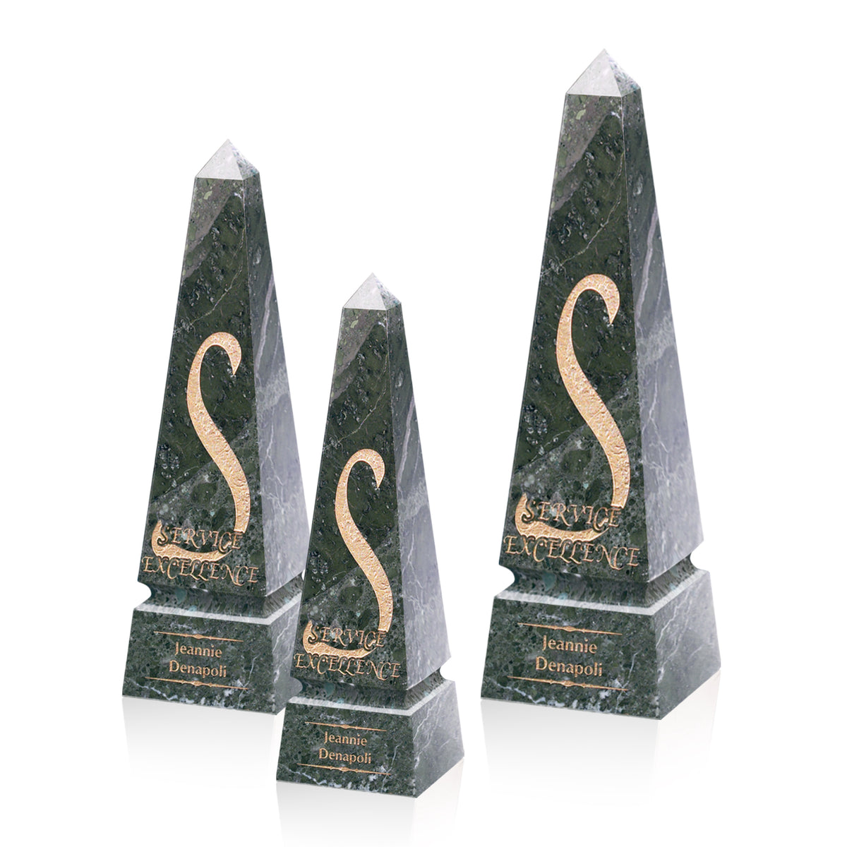 Groove Marble Obelisk Award