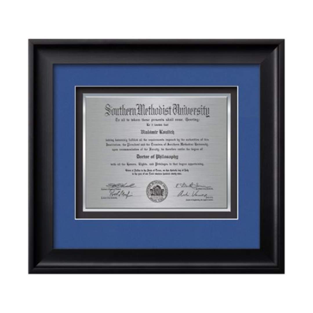 Yorktech Certificate TexEtch Framed Award