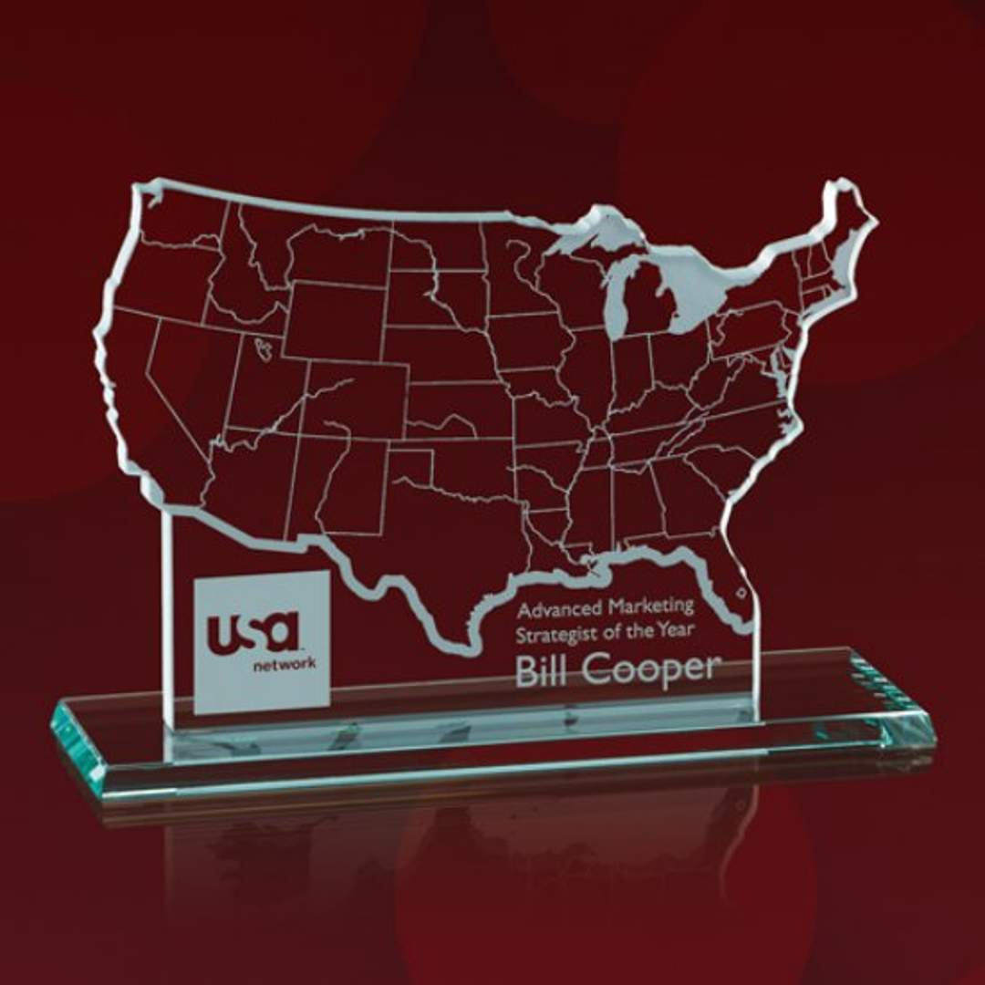 Map of USA Award