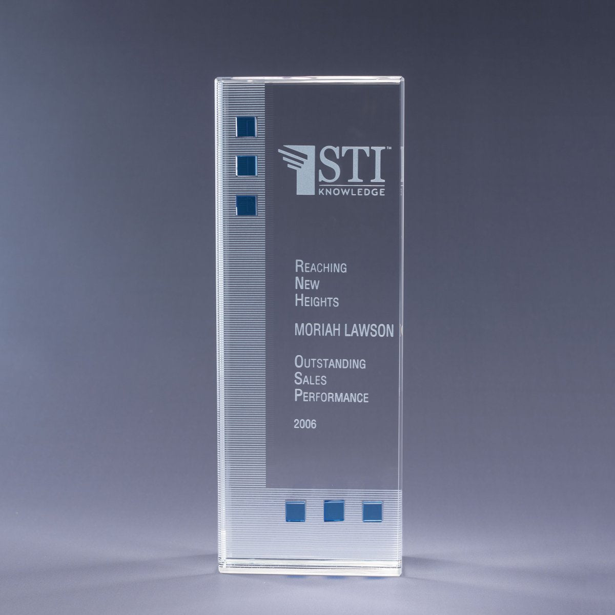 Dimensions In Blue from EtchedWorks