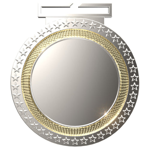 Dual Plated Blank Insert (3")