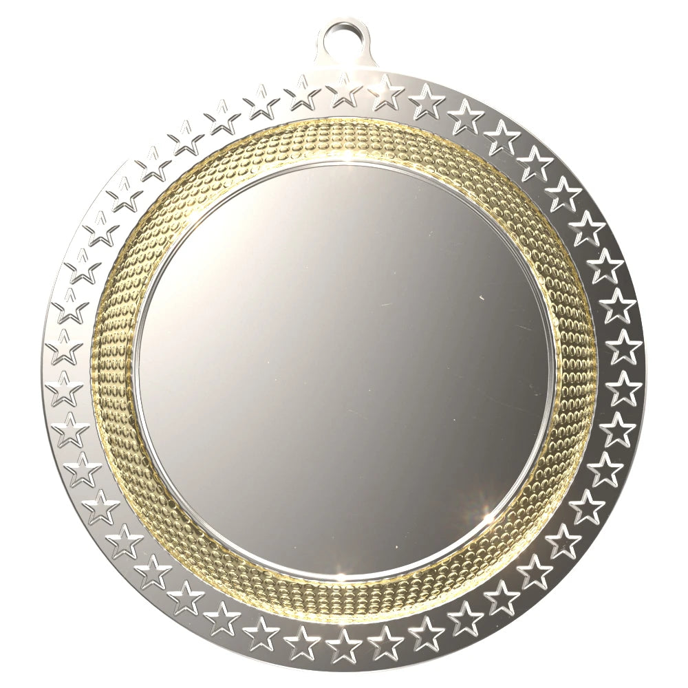 Dual Plated Blank Insert w/ Eyelet (3")