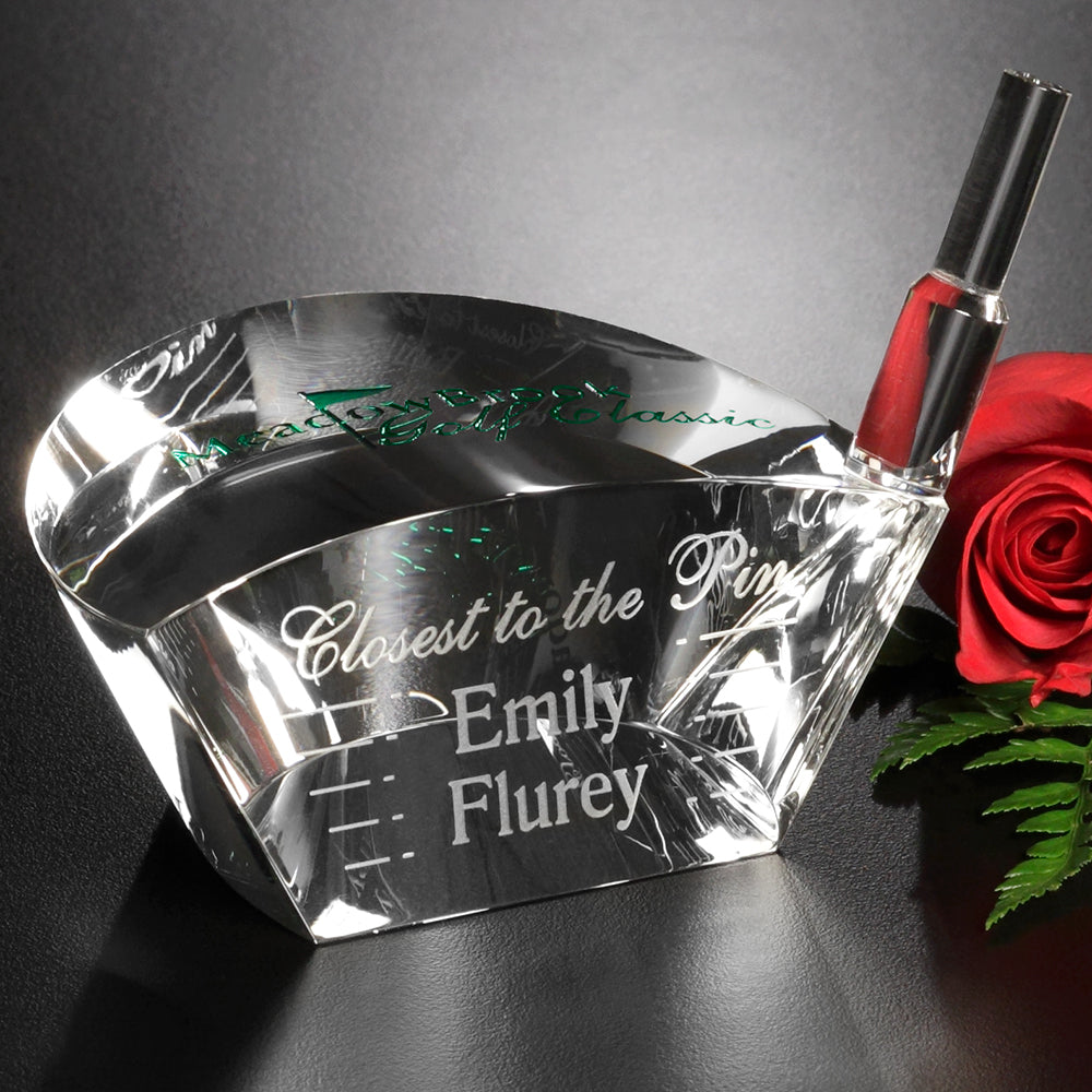 Driver Award 3-1/4" - Crystal D