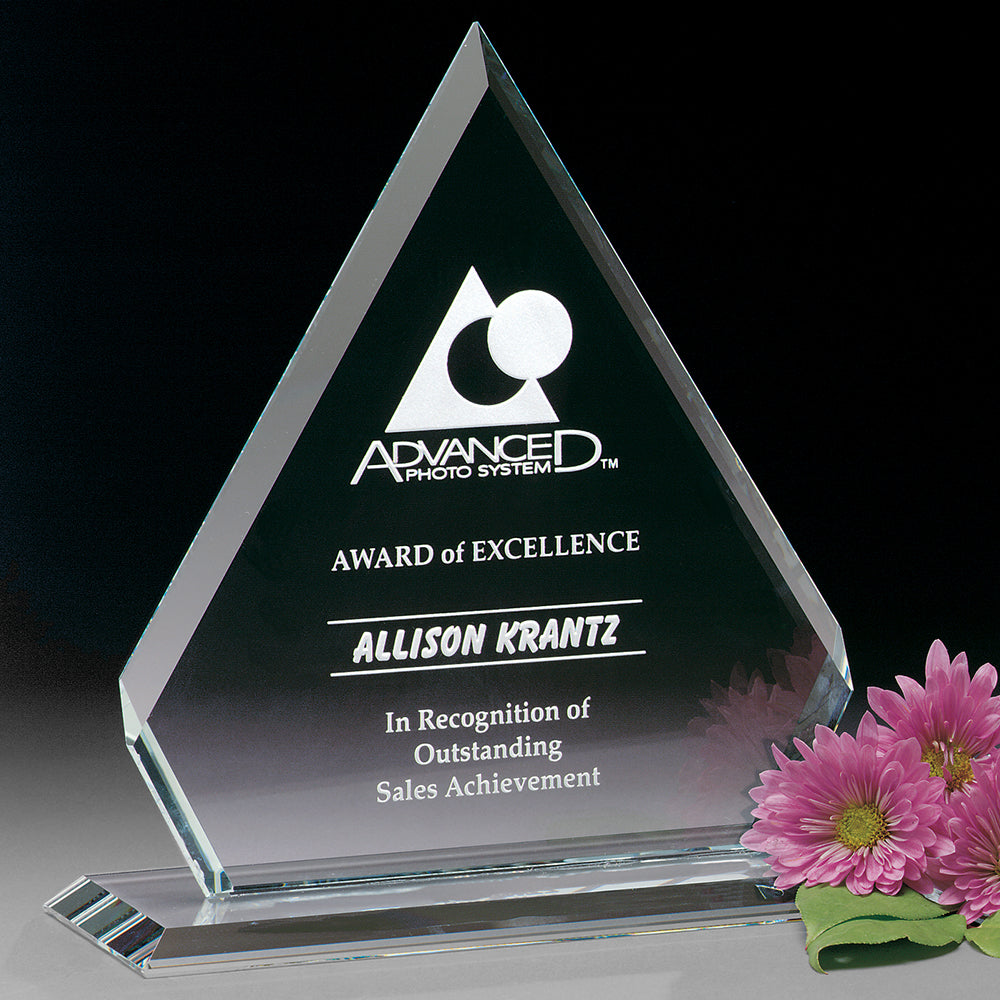 Dynasty Award 8-1/2" - Crystal D