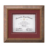 Lazio Artisan Paper Certificate Framed Award