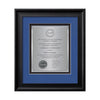Yorktech Certificate TexEtch Framed Award