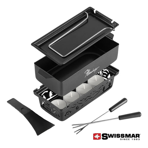 Swissmar® Tandem Candle Fondue & Raclette Set