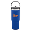 Revive SS Travel Mug w/Handle & Straw - 30oz
