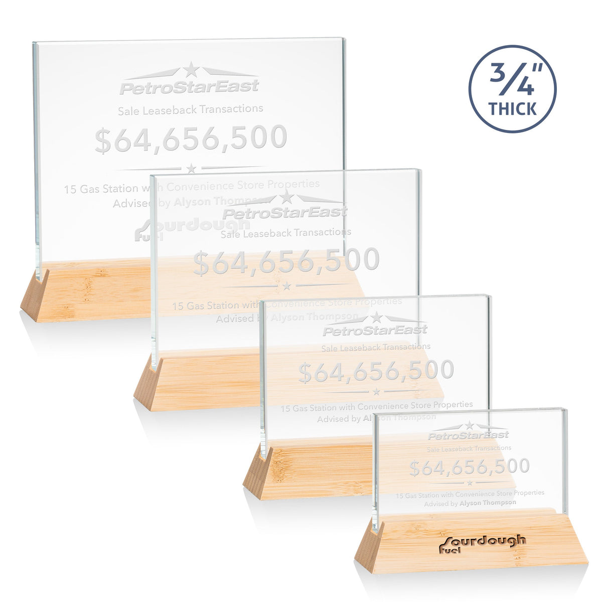 Walkerton Award - Starfire/Bamboo (Horiz)