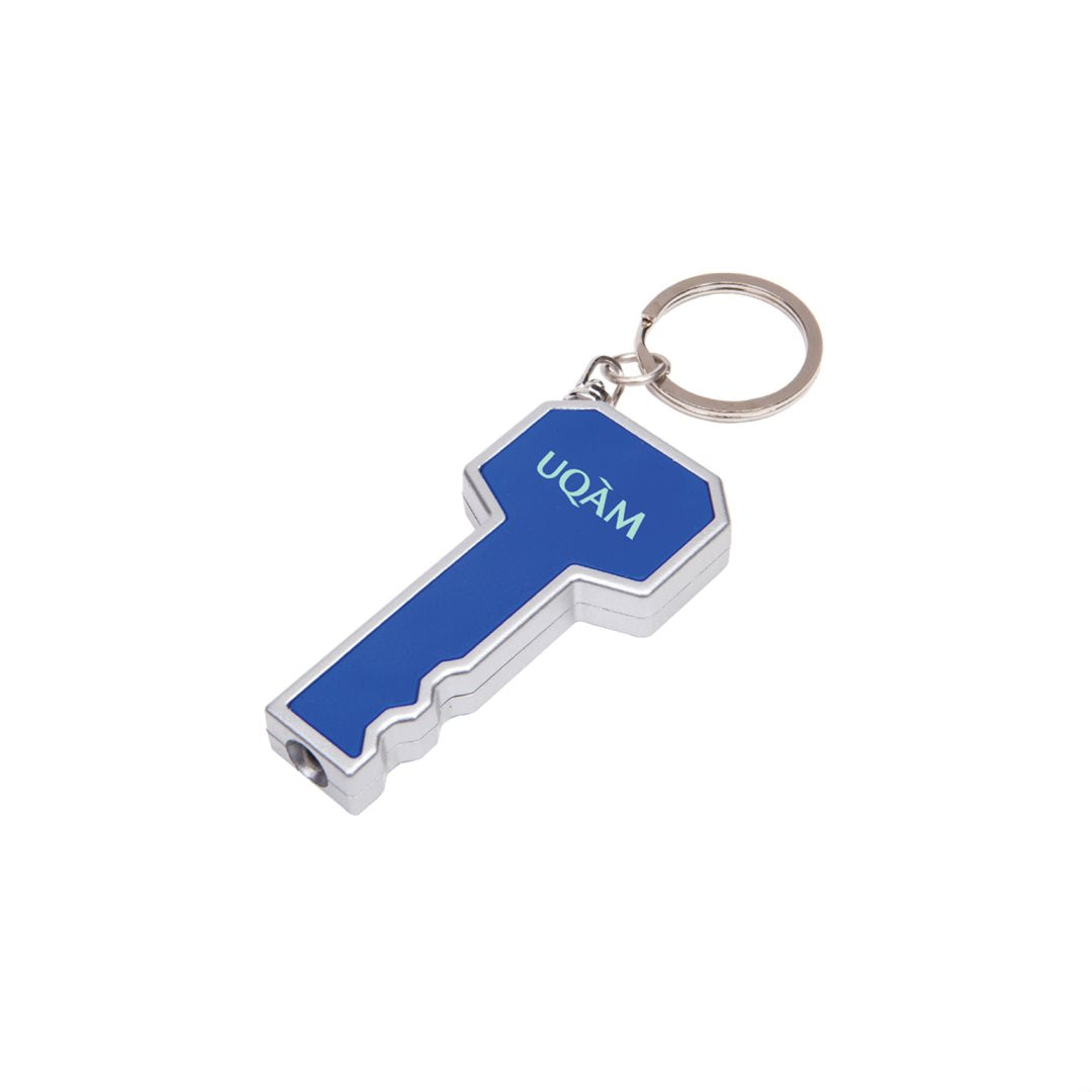 Key LED Flashlight / Keychain – Blue