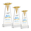 Caduceus VividPrint™ Award on Alberton Base
