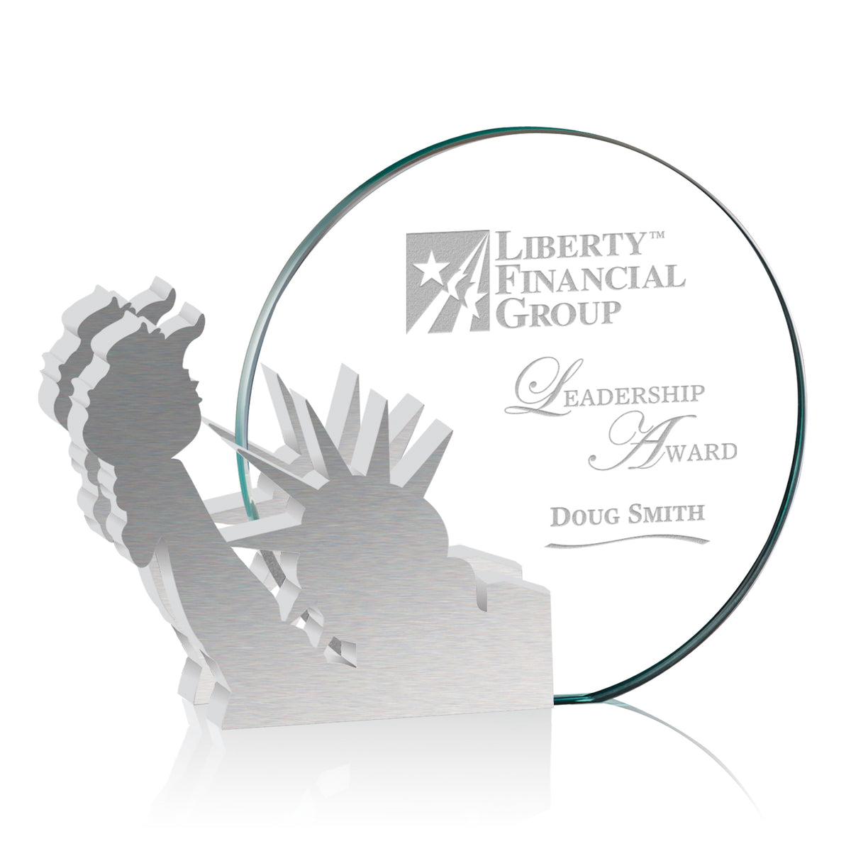 Clement Statue of Liberty Award - Aluminum