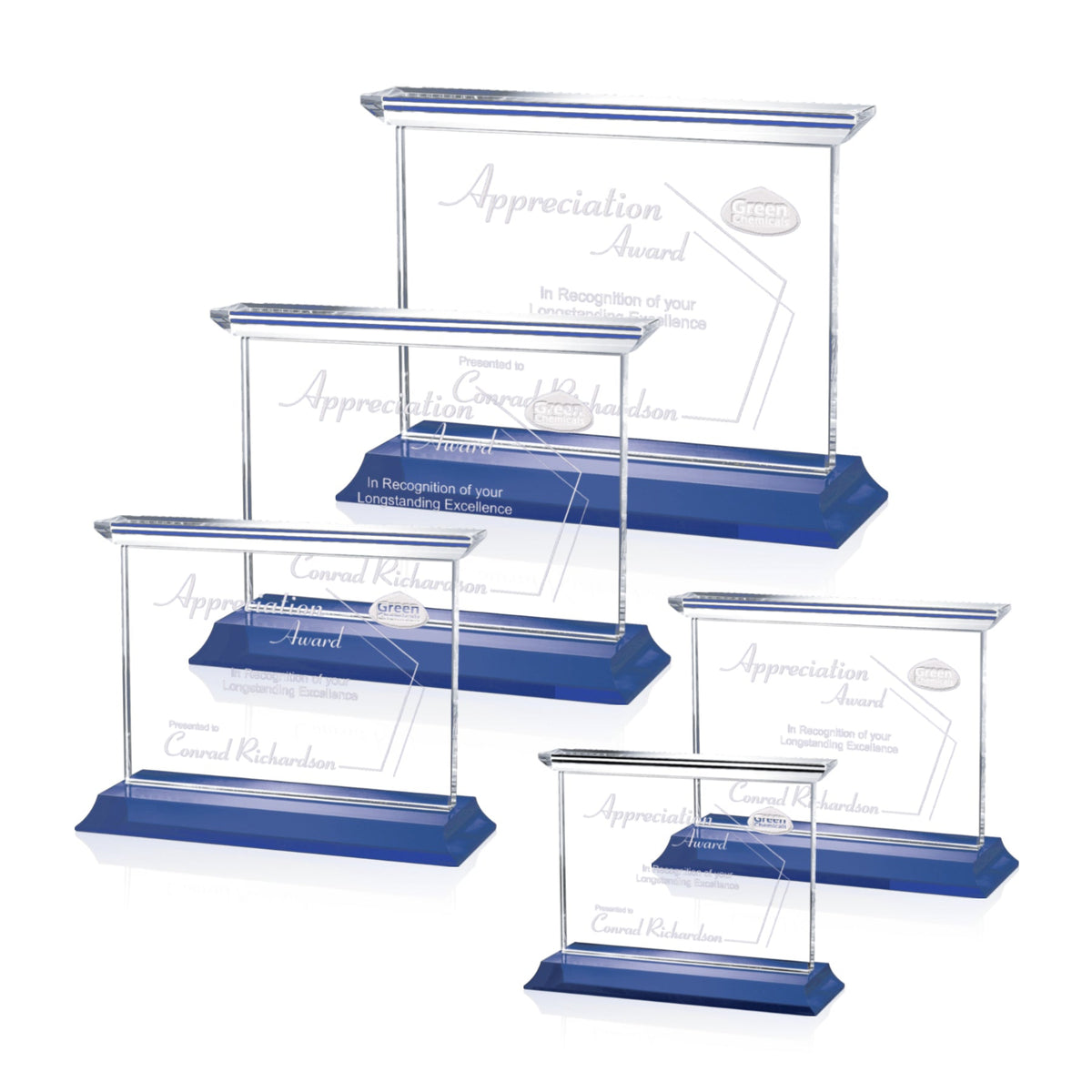 Tobermory Award - Blue (Horizontal)