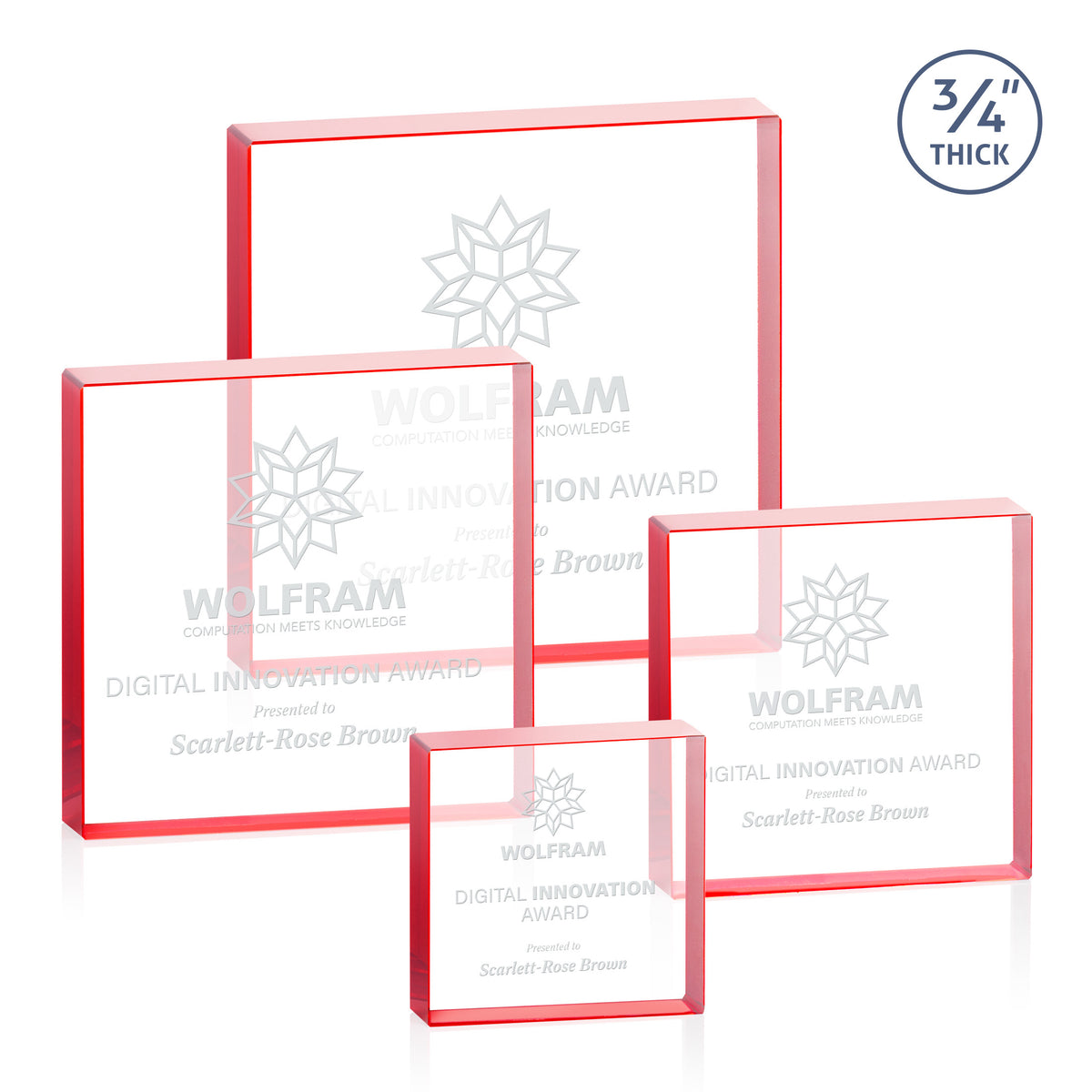 Upton Square Award - Red