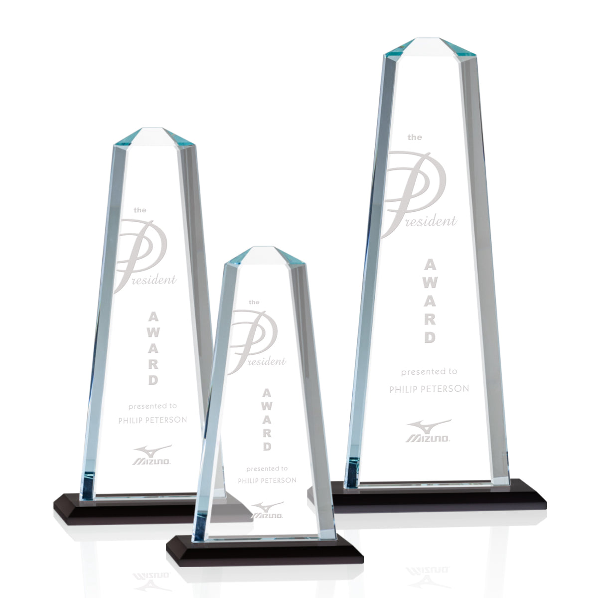Pinnacle Award - Black