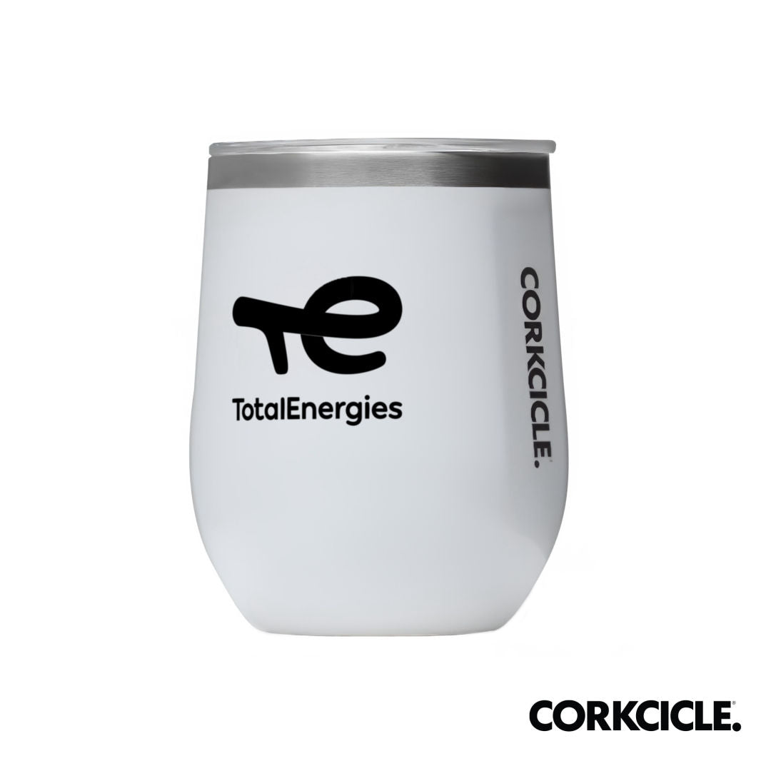 Corkcicle® Stemless - 12oz — Gloss White — CRK1008-GW