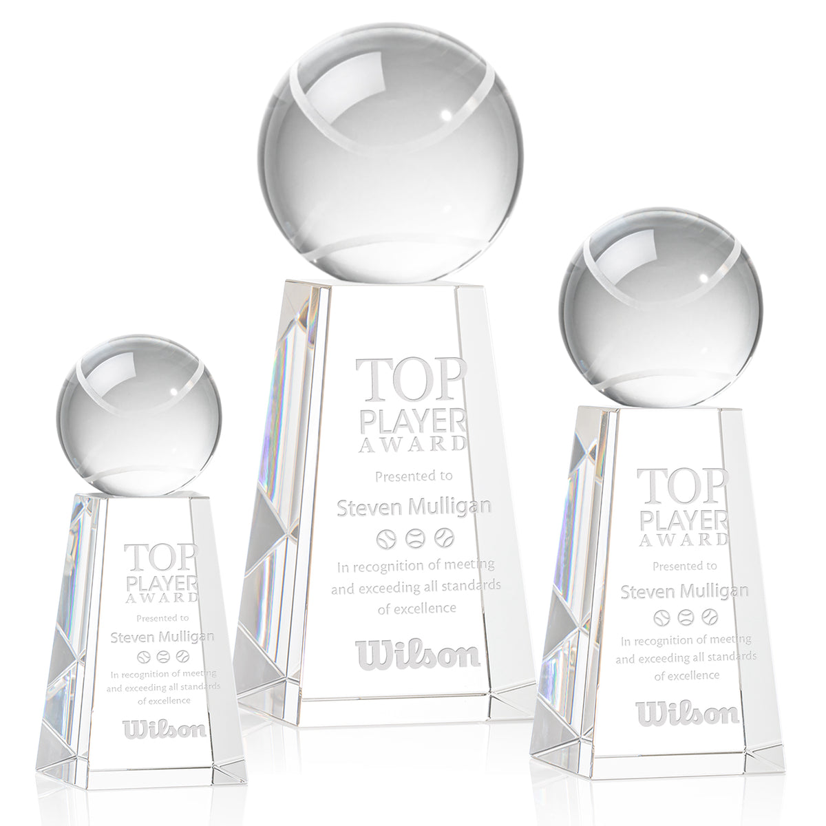 Tennis Ball Award on Novita Base