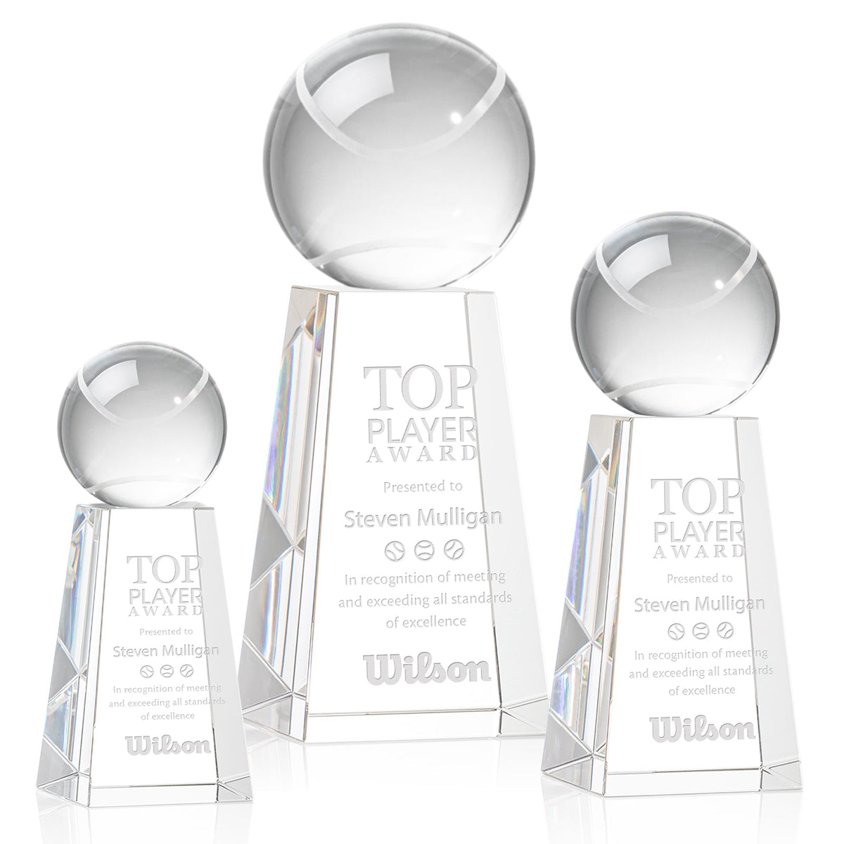 Tennis Ball Award on Novita Base