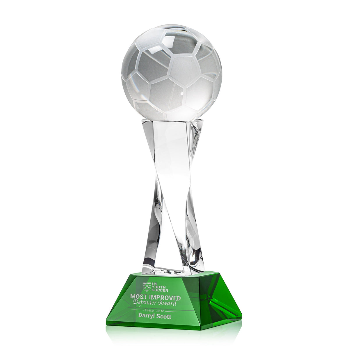 Soccer Ball Award on Langport Base