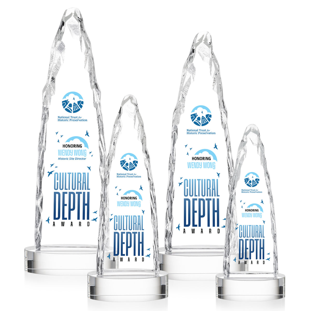 Goderich VividPrint™ Award on Base - Clear