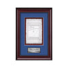 Caprera Cast Paper Framed Award