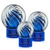 Genista Art Glass Award – Base & Size Options