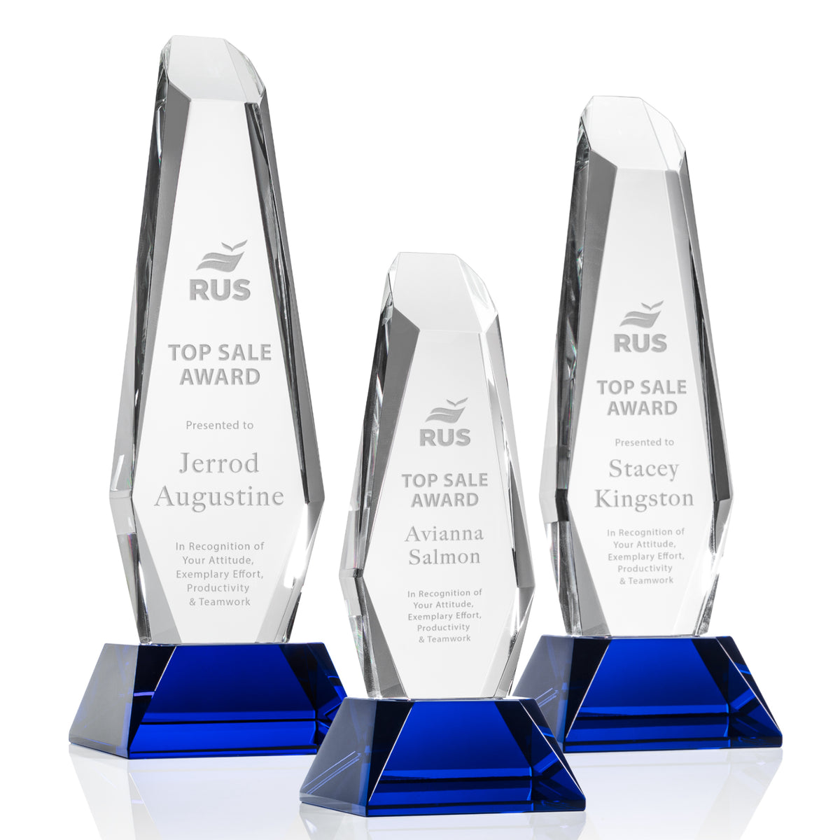 Rawlinson Award on Base - Blue 