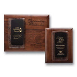 8" x 10" / Ebony / Walnut Plaque