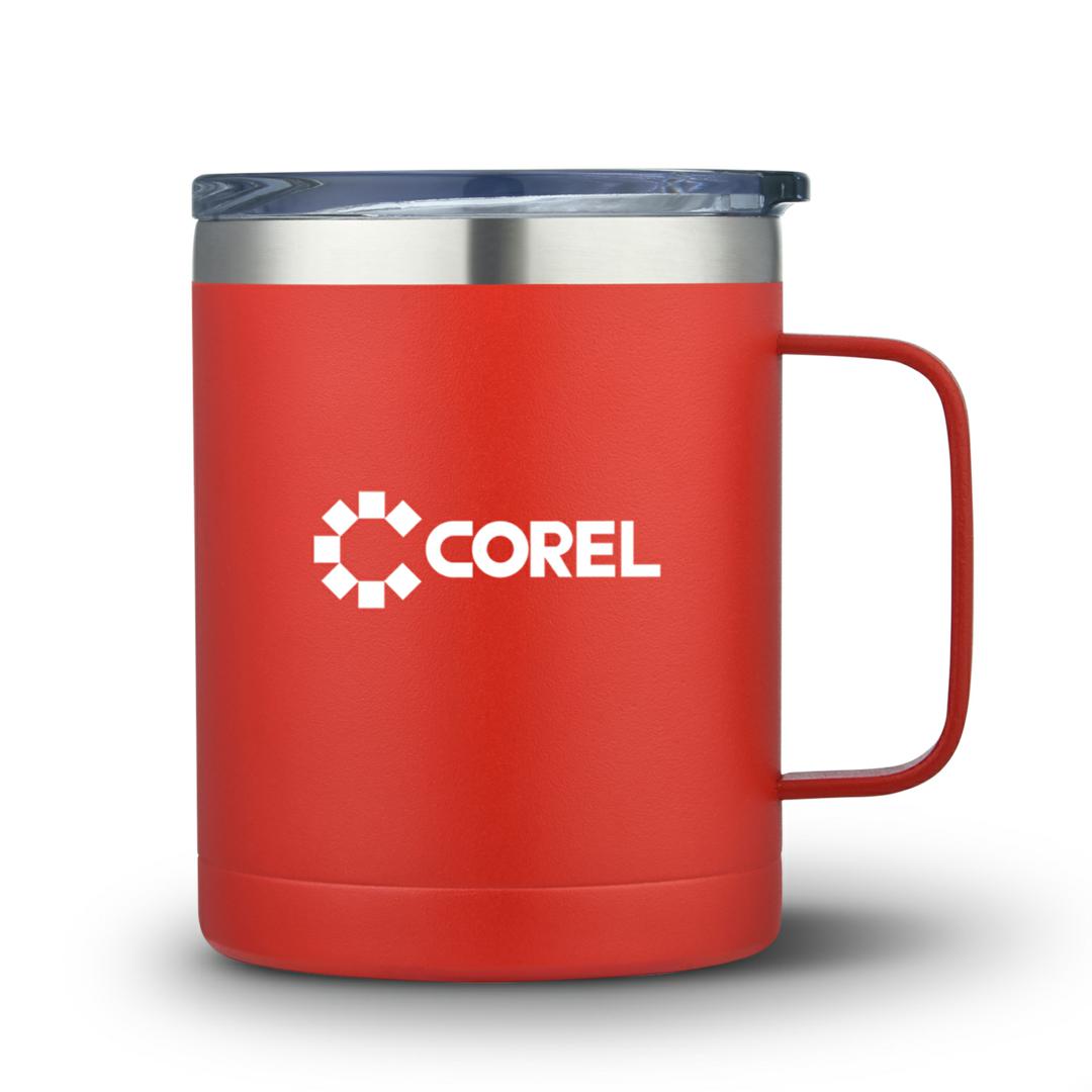 Stanmore Powder Coated Mug - 14oz — Red — D109-RD